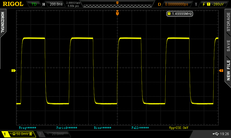 Oscilloscope Trace