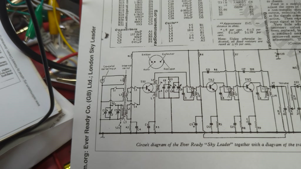 Relevant section of the schematic