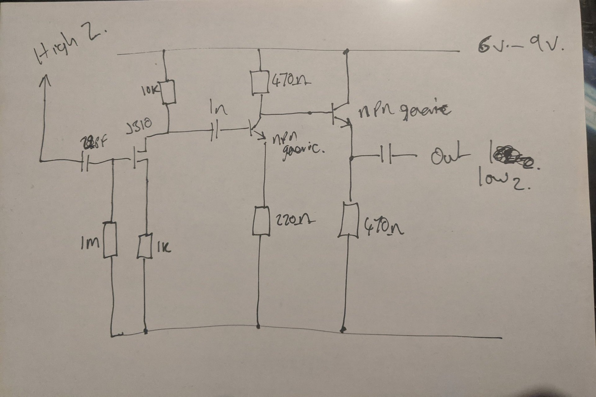Sketch of basic idea for the antenna converter